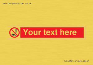 Custom No parasailing